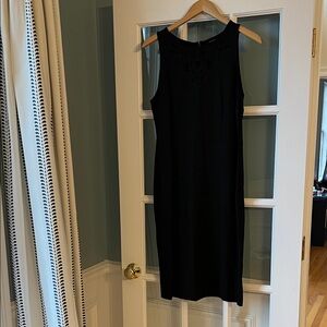 Ann Taylor Black Sleeveless Dress